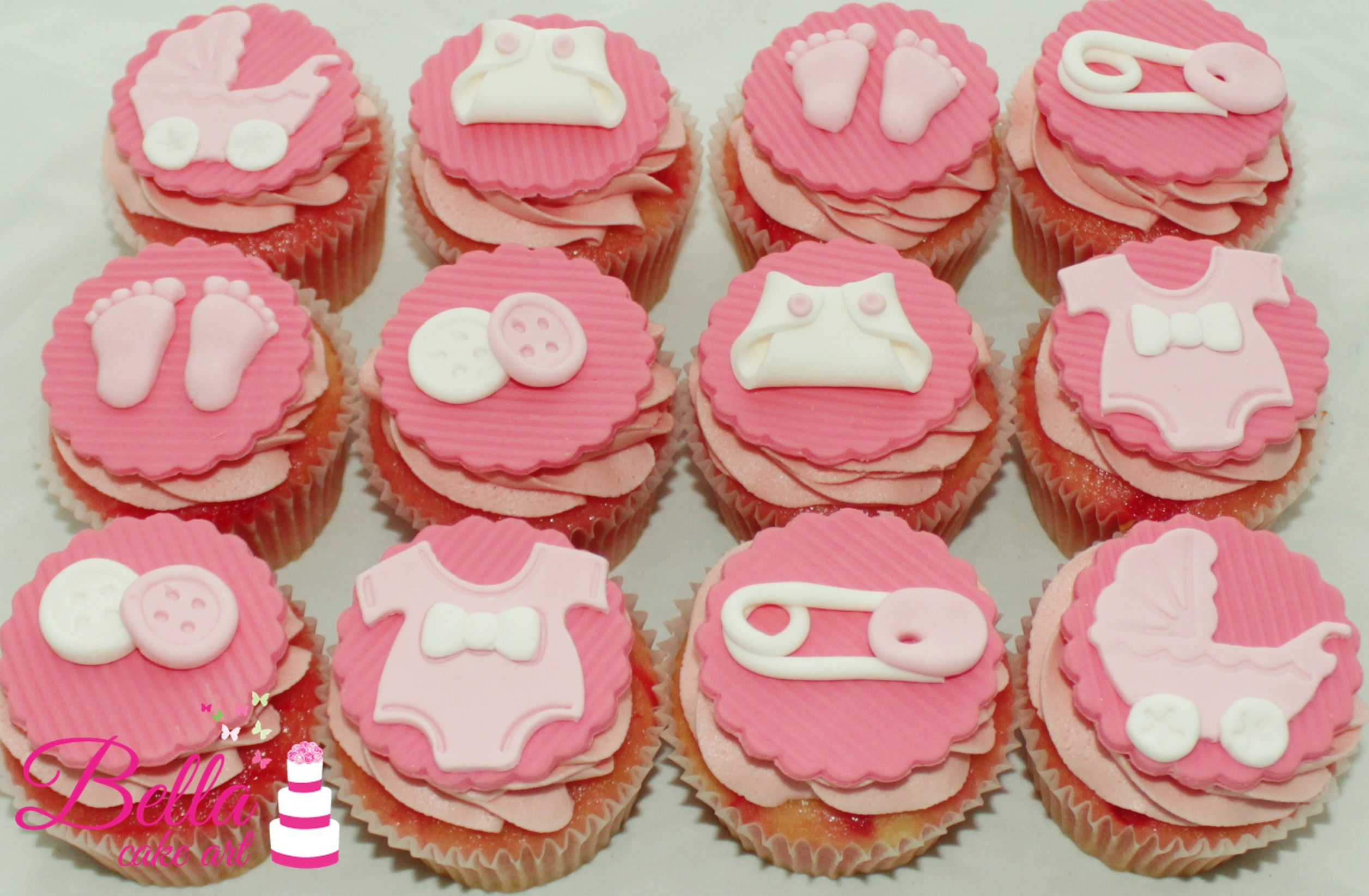 Baby Shower Cupcakes Bella Cake Art